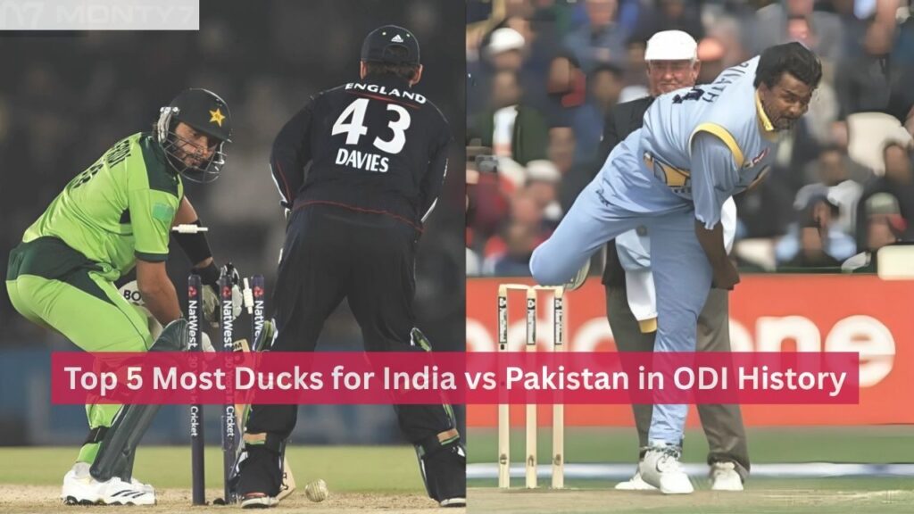 Most Ducks for India vs Pakistan in ODI History