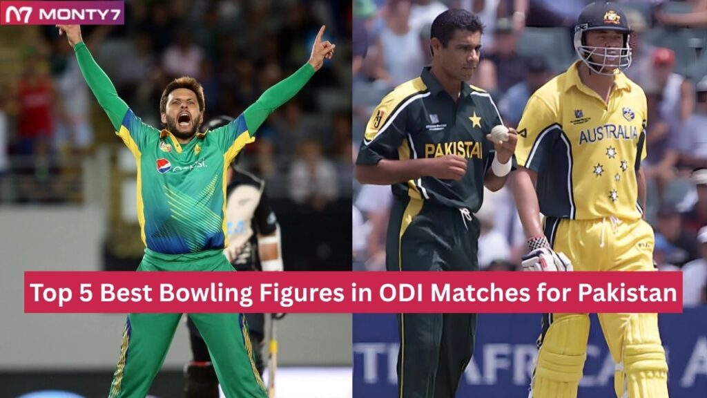 Best Bowling Figures in ODI Matches for Pakistan