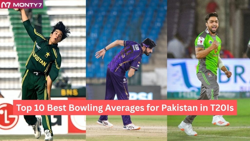 Best Bowling Averages for Pakistan in T20Is