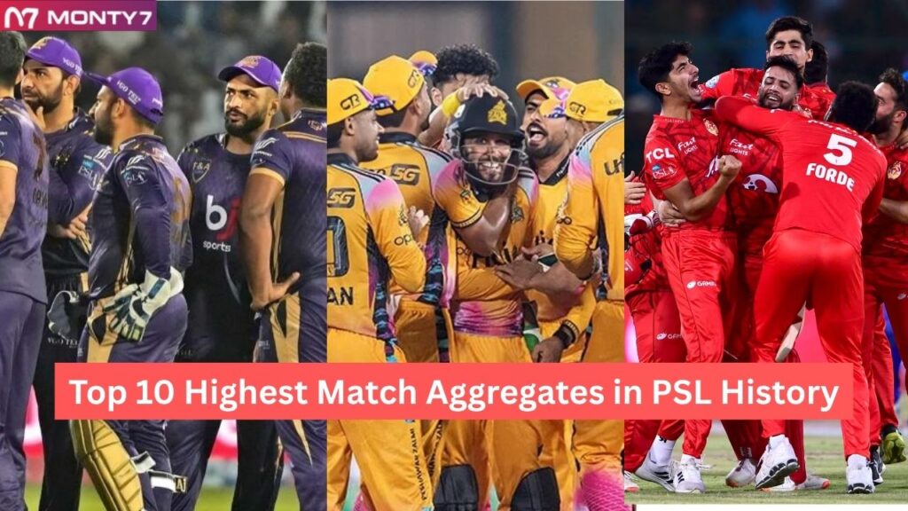 Highest Match Aggregates in PSL History