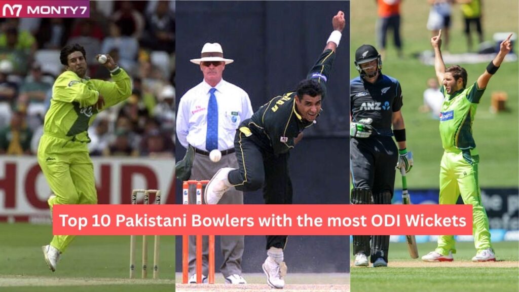 Pakistani Bowlers with the most ODI Wickets