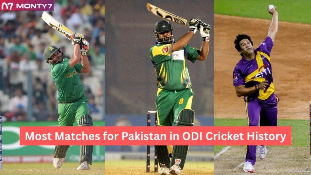 Most Matches for Pakistan in ODI Cricket History